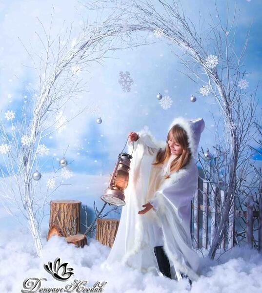 عکس آتلیه زمستانی