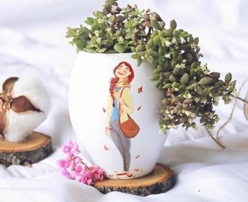 عکس نقاشی گلخانه