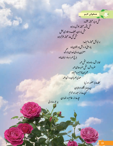 عکس نقاشی گل صد برگ