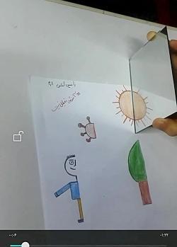 عکس نقاشی صورت تقارن