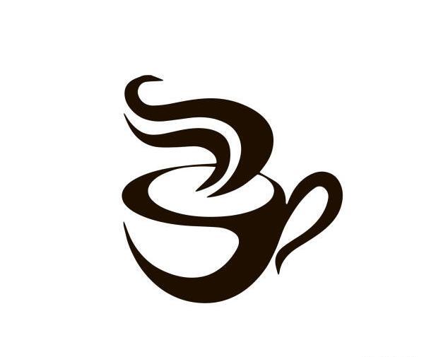 عکس نقاشی سیاه قلم فنجان قهوه