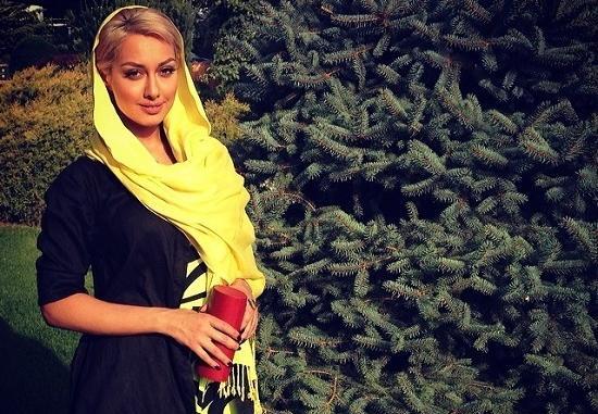 عکس کودکی صدف طاهریان