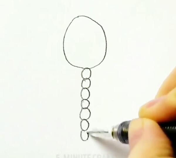 عکس نقاشی دخترانه خیلی ساده