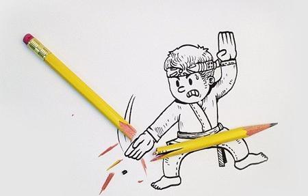 عکس نقاشی های طنز زیبا