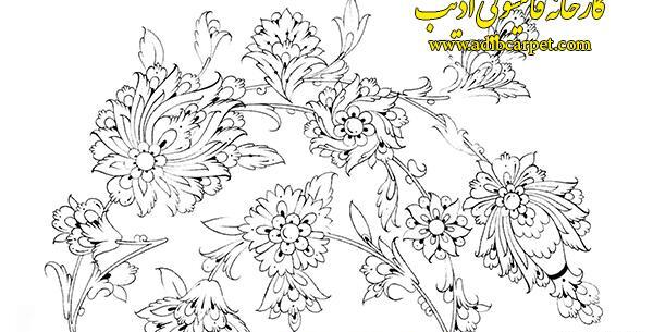 عکس نقاشی گل ختایی