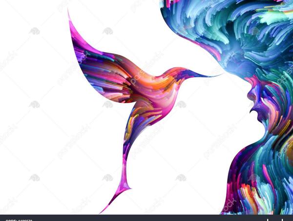 عکس نقاشی ذهنی تخیلی