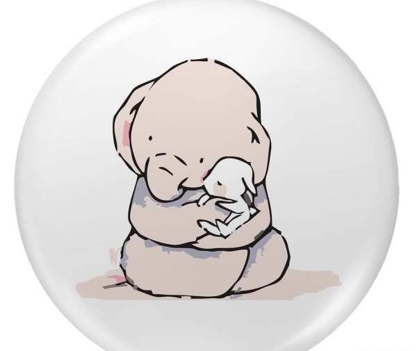 عکس نقاشی فانتزی فیل و خرگوش