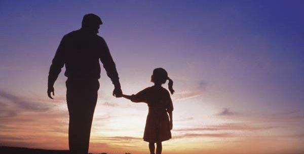 عکس پدر و دختر بدون متن