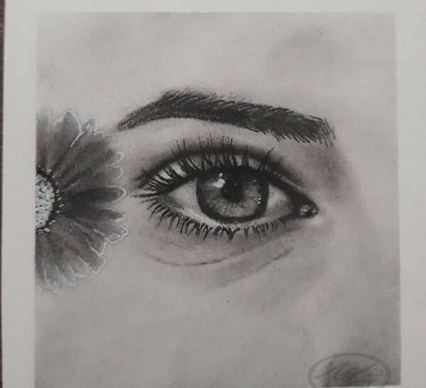 عکس نقاشی سیاه قلم مبتدی