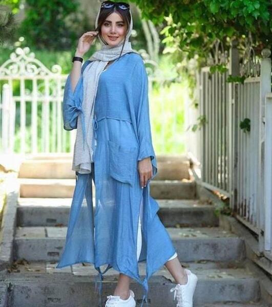 عکس مانتوهای دختر تهرانی