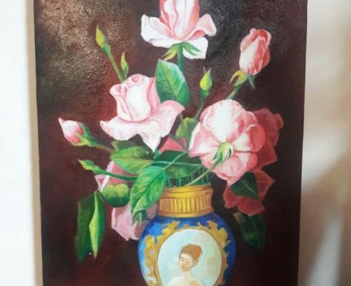 عکس طرح گل برای نقاشی روی بوم