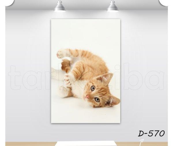 عکس نقاشی مدرن گربه