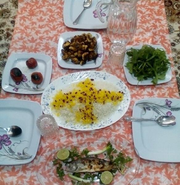 عکس غذای سه نفره