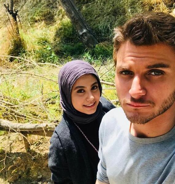 عکس زن واقعی سهراب و هاشم
