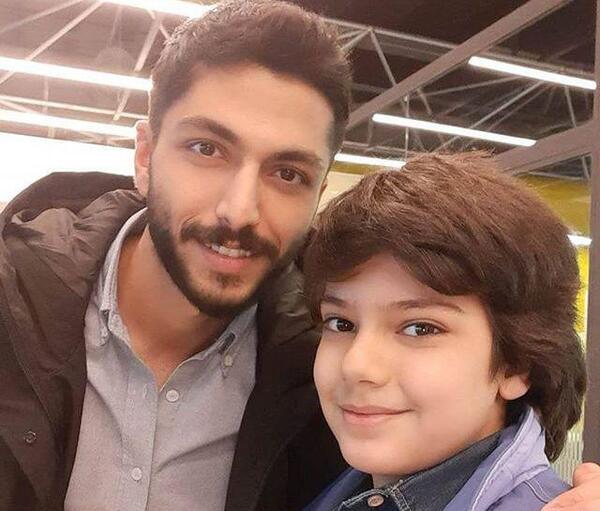 عکس زن واقعی سهراب و هاشم
