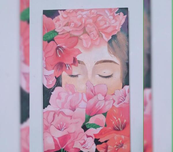 عکس نقاشی فانتزی رنگ روغن