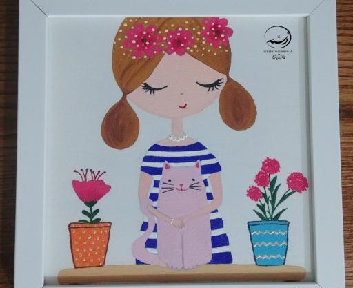 عکس نقاشی فانتزی رنگ روغن