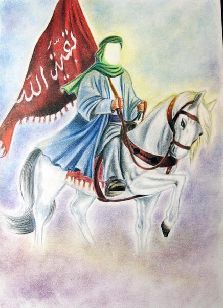 عکس نقاشی ظهور امام زمان