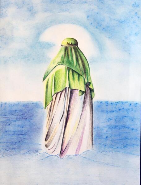 عکس نقاشی ظهور امام زمان