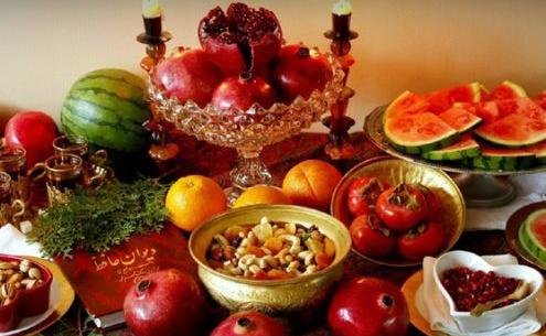 عکس نقاشی مدرن شب یلدا
