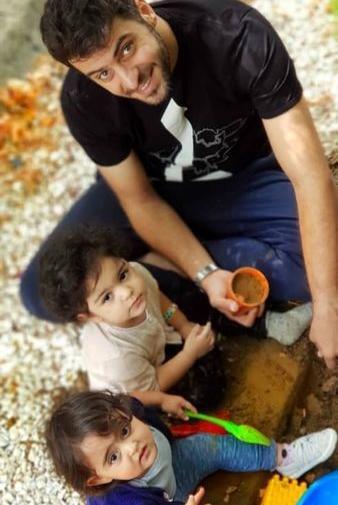عکس کودکی علی ضیا