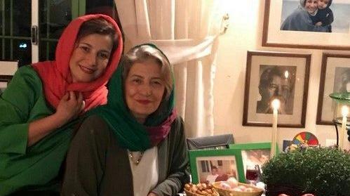 عکس مادر لیلی رشیدی