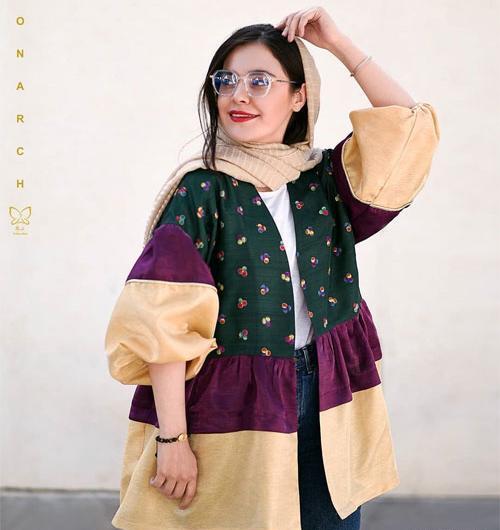 عکس مانتوی کوتاه تابستانی