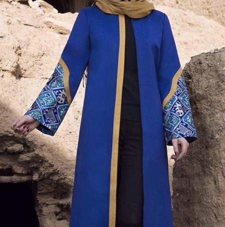 عکس مانتوی رنگی شیک