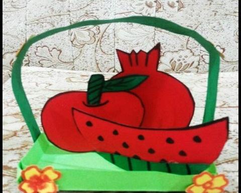 عکس طرح نقاشی کودکانه شب یلدا