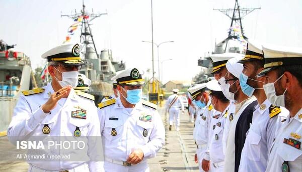 عکس از ناوگروه نیروی دریایی