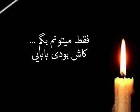 عکس پدرم کاش بودی