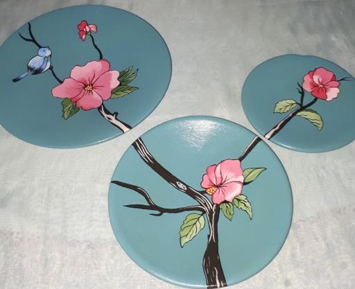 عکس طرح گل برای نقاشی روی سفال
