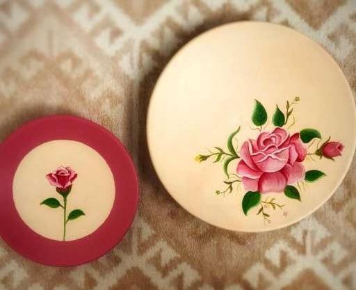 عکس طرح گل برای نقاشی روی سفال