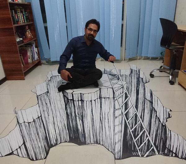 عکس نقاشی سه بعدی