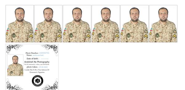 عکس آتلیه سربازی