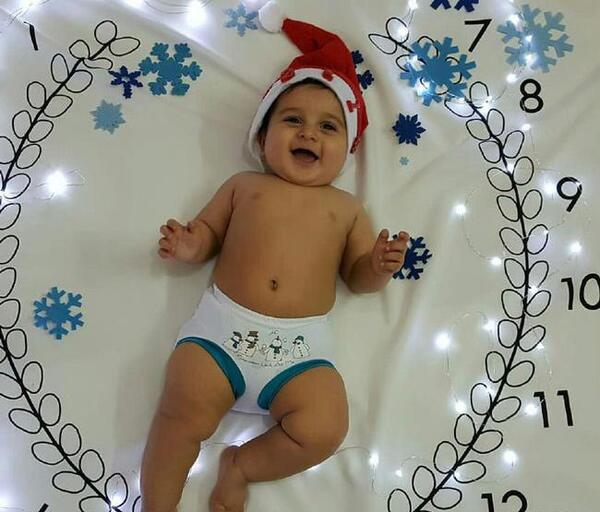 عکس کودک هفت ماهه
