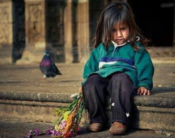 عکس کودک کار دختر
