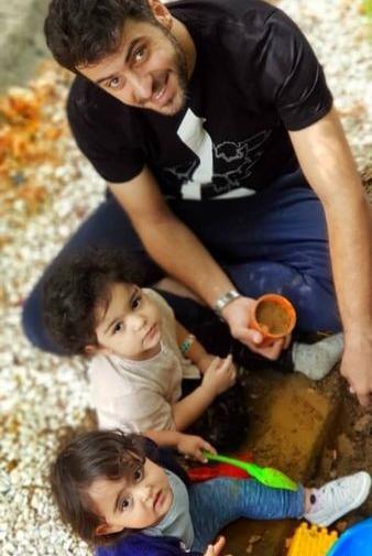 عکس کودکی سید علی ضیا