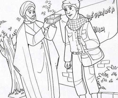 عکس نقاشی ساده هفته دفاع مقدس