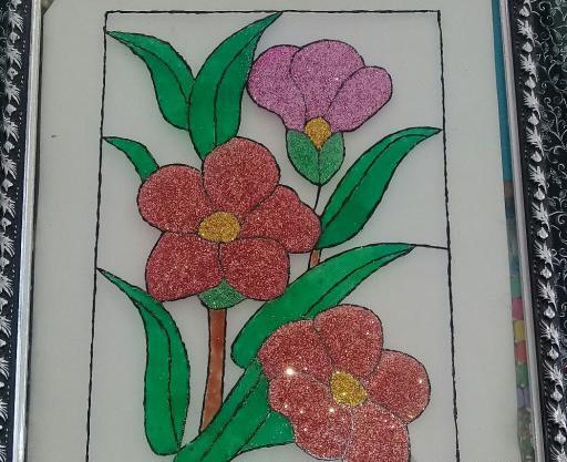 عکس نقاشی گل