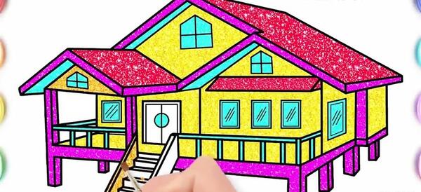عکس نقاشی های زیبای خانه