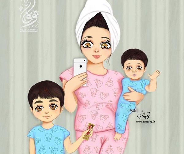 عکس سه نفره مذهبی
