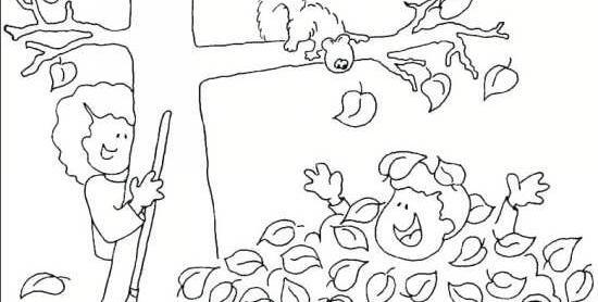 عکس نقاشی دخترانه پاییزی