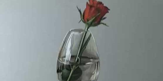 عکس نقاشی گل تخیلی