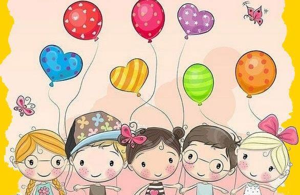 عکس نقاشی از روز کودک