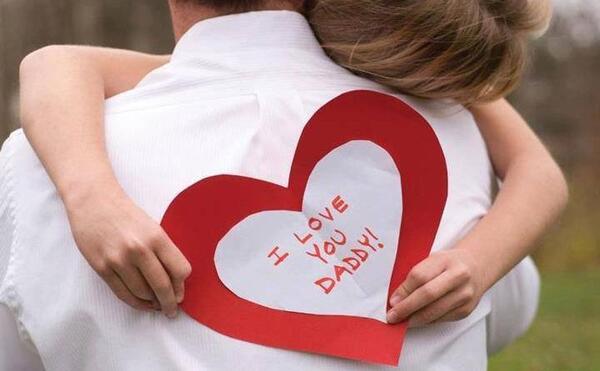 عکس پدرم قلب