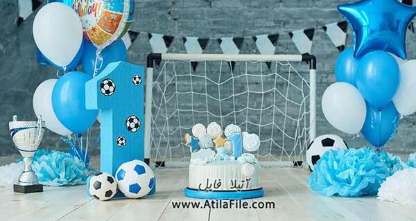 عکس آتلیه آبی