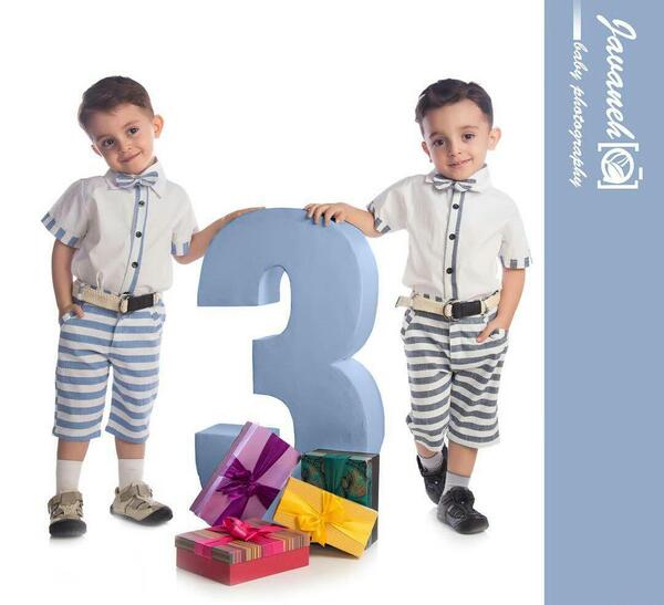 عکس آتلیه آبی