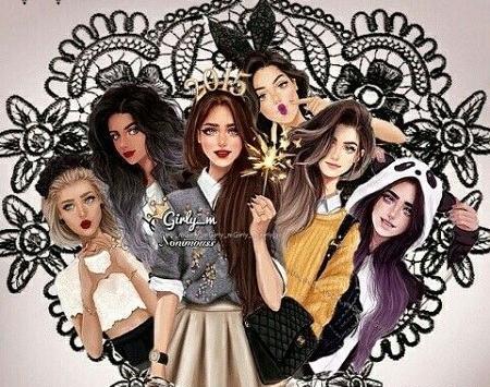 عکس دوستانه ی شش نفره