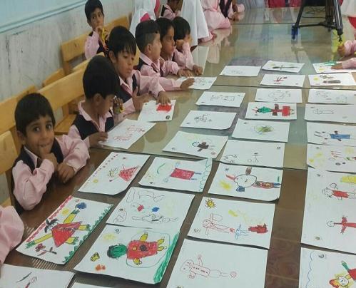 عکس نقاشی ورزشی برای هفته تربیت بدنی